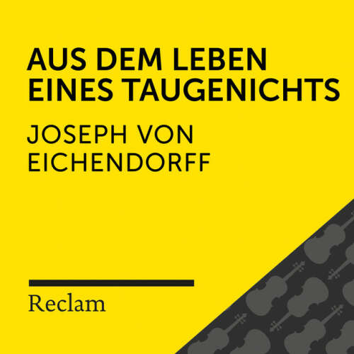 Cover von Reclam Hörbücher - Eichendorff: Aus dem Leben eines Taugenichts (Reclam Hörbuch)