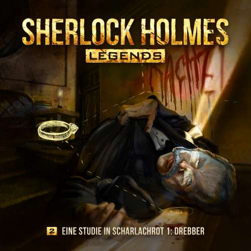 Cover von Sherlock Holmes - Sherlock Holmes Legends - Folge 2 - Eine Studie in Scharlachrot I: Drebber