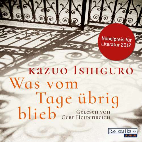 Cover von Kazuo Ishiguro - Was vom Tage übrig blieb