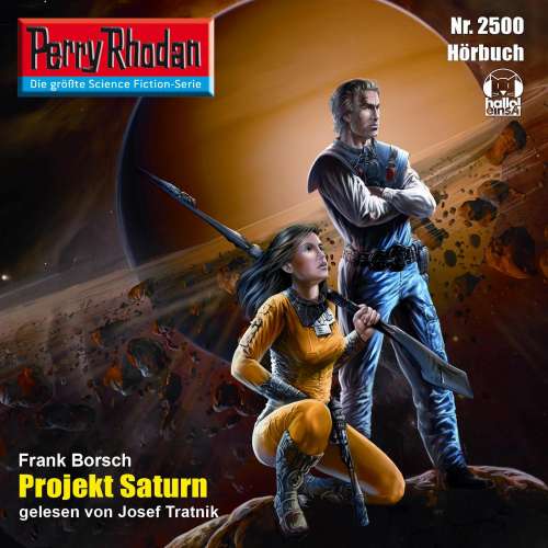 Cover von Frank Borsch - Perry Rhodan - Erstauflage 2500 - Projekt Saturn