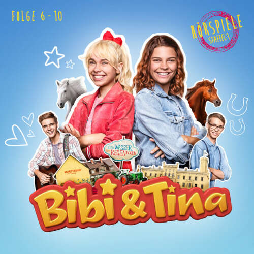 Cover von Bibi und Tina - Hörspiele zur Serie (Staffel 1, Episode 6-10)