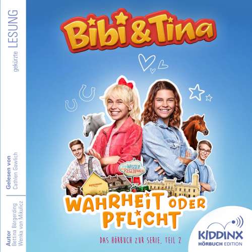 Cover von Bettina Börgerding - Bibi & Tina - Hörbuch zur Serie - Folge 2 - Wahrheit oder Pflicht