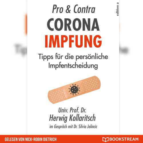 Cover von Dr. Herwig Kollaritsch - Pro & Contra Corona Impfung - Tipps für die persönliche Impfentscheidung