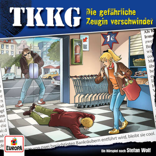 Cover von TKKG - 130/Die gefährliche Zeugin verschwindet