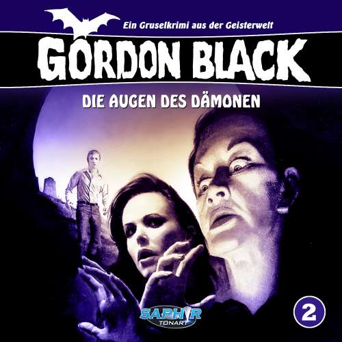Cover von Gordon Black -  Ein Gruselkrimi aus der Geisterwelt - Folge 2 - Die Augen des Dämonen
