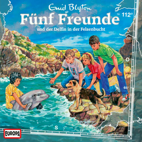 Cover von Fünf Freunde - 112/und der Delfin in der Felsenbucht