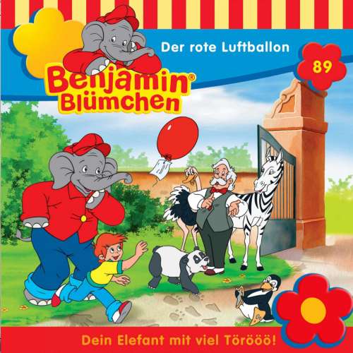 Cover von Benjamin Blümchen -  Folge 89 - Der rote Luftballon