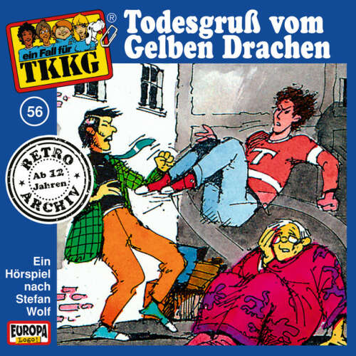 Cover von TKKG Retro-Archiv - 056/Todesgruß vom Gelben Drachen