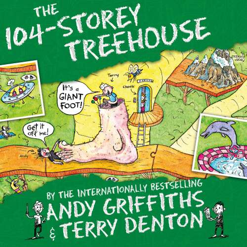 Cover von Andy Griffiths - The Treehouse Books - Book 8 - The 104-Storey Treehouse