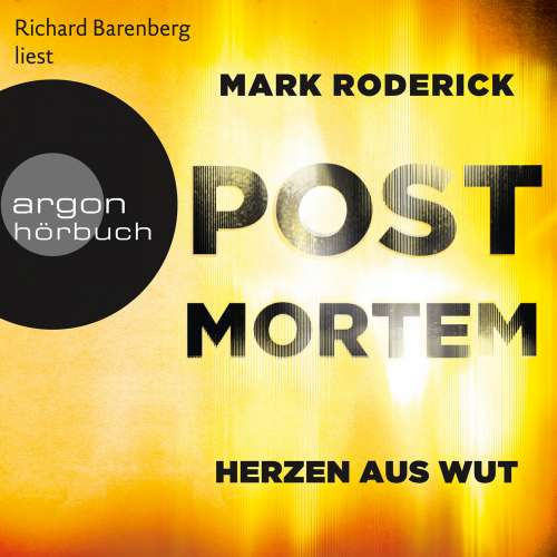Cover von Mark Roderick - Post Mortem - Band 5 - Herzen aus Wut