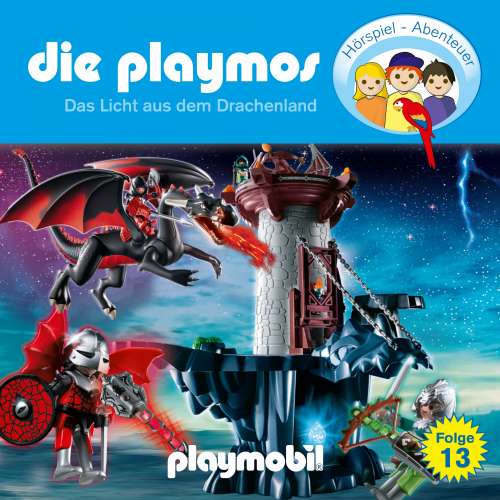 Cover von Die Playmos - Das Original Playmobil Hörspiel - Folge 13 - Das Licht aus dem Drachenland