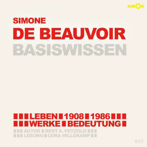 Cover von Bert Alexander Petzold - Simone de Beauvoir (1908-1986) Basiswissen - Leben, Werk, Bedeutung