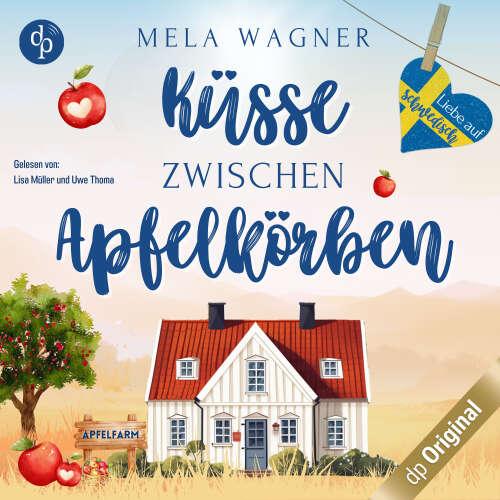 Cover von Mela Wagner - Liebe auf Schwedisch - Band 2 - Küsse zwischen Apfelkörben