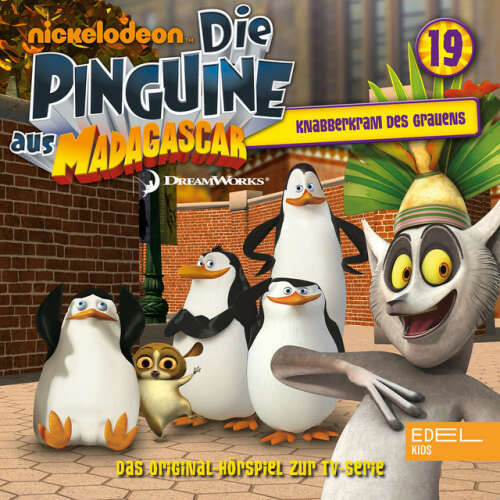 Cover von Die Pinguine aus Madagascar - Folge 19: Knabberkram des Grauens (Das Original-Hörspiel zur TV-Serie)