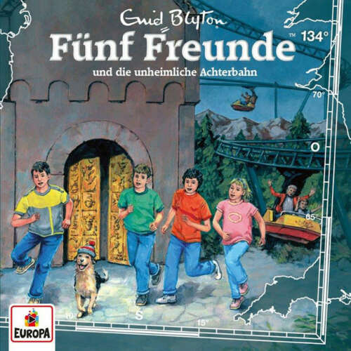 Cover von Fünf Freunde - 134/und die unheimliche Achterbahn