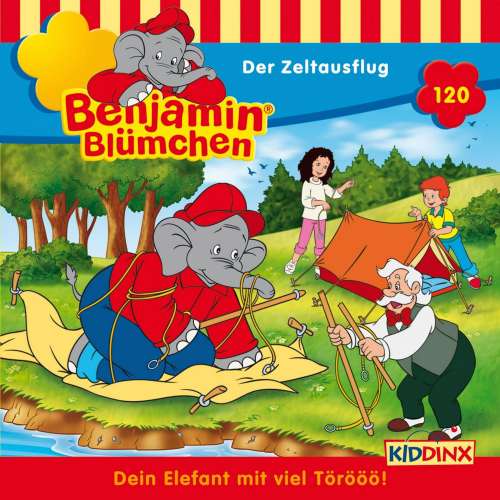 Cover von Benjamin Blümchen - Folge 120 - Der Zeltausflug