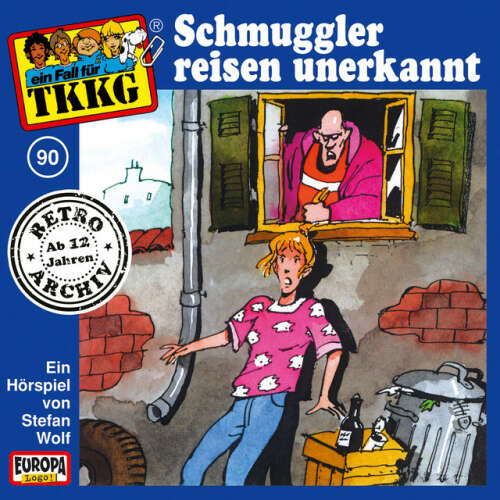 Cover von TKKG Retro-Archiv - 090/Schmuggler reisen unerkannt