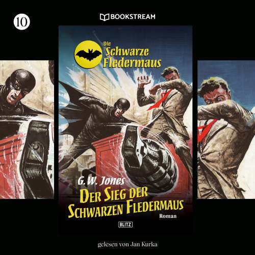 Cover von G. W. Jones - Die Schwarze Fledermaus - Folge 10 - Der Sieg der Schwarzen Fledermaus