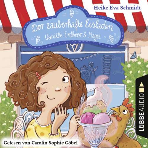 Cover von Heike Eva Schmidt - Der zauberhafte Eisladen - Band 1 - Vanille, Erdbeer und Magie