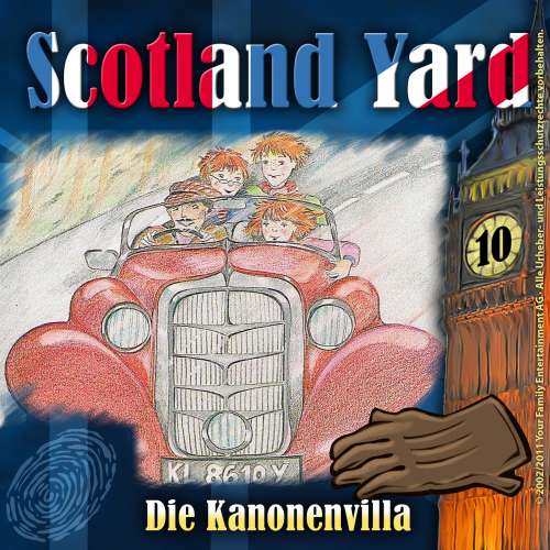 Cover von Scotland Yard - Folge 10 - Die Kanonenvilla