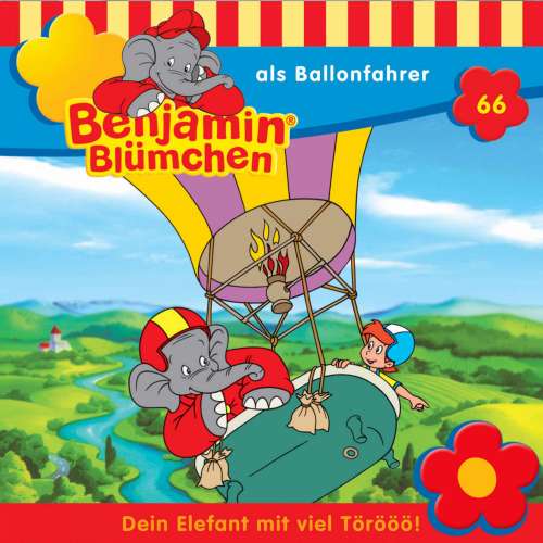 Cover von Benjamin Blümchen -  Folge 66 - Benjamin als Ballonfahrer