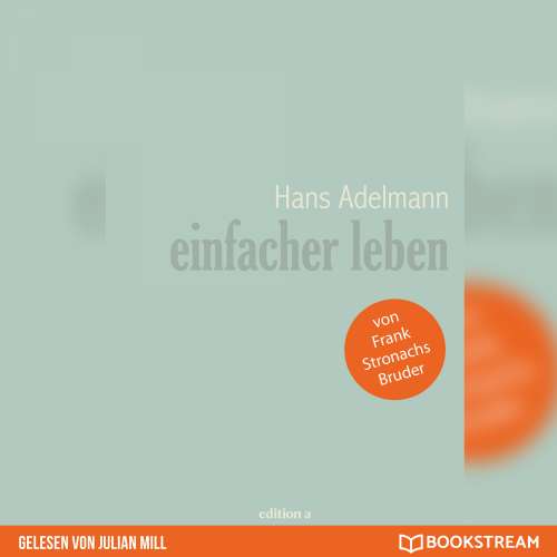 Cover von Hans Adelmann - Einfacher leben