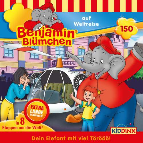 Cover von Benjamin Blümchen -  Folge 150 - Benjamin auf Weltreise