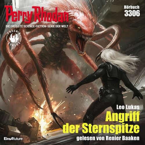 Cover von Leo Lukas - Perry Rhodan - Erstauflage 3306 - Angriff der Sternspitze