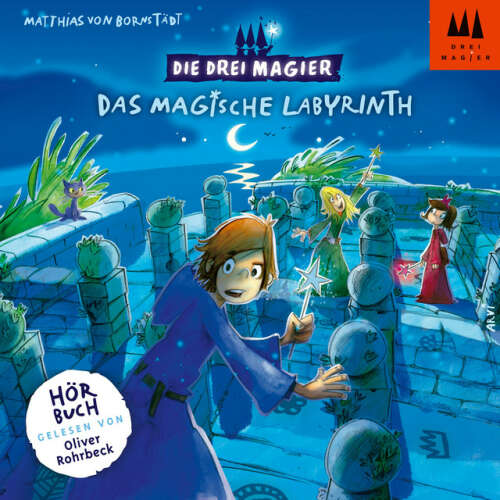 Cover von Die Drei Magier - Hörbuch: Das magische Labyrinth (ungekürzt)