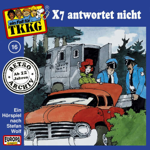 Cover von TKKG Retro-Archiv - 016/X7 antwortet nicht