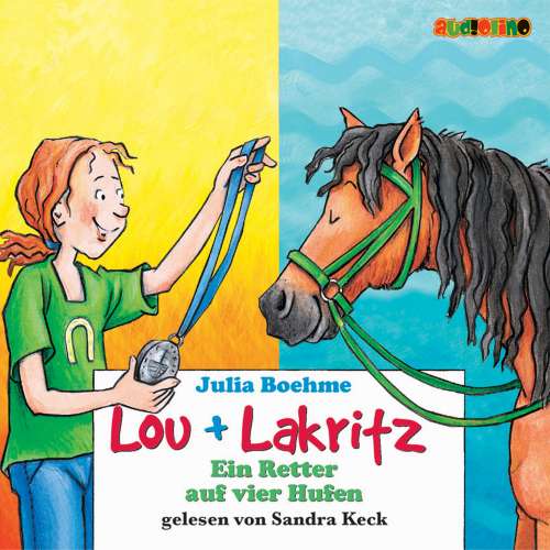 Cover von Julia Boehme - Lou + Lakritz 4 - Ein Retter auf vier Hufen