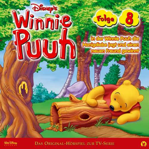 Cover von Winnie Puuh Hörspiel - Folge 8 - Winnie Puuh jagt die Honigdiebe und gewinnt einen neuen Freund