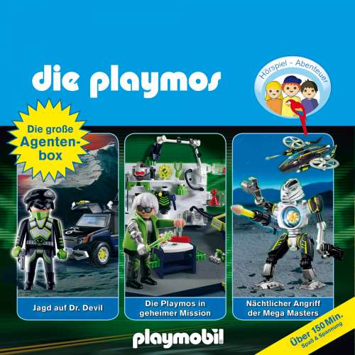 Cover von Die Playmos  - Die Playmos - Die große Agenten-Box, Folgen 19, 23, 31