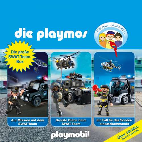 Cover von Die Playmos - Die Playmos - Die große SWAT - Team -Box, Folgen 68, 78, 85