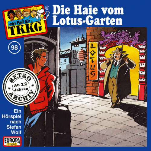 Cover von TKKG Retro-Archiv - 098/Die Haie vom Lotus-Garten