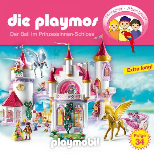 Cover von Die Playmos - Das Original Playmobil Hörspiel - Folge 34 - Der Ball im Prinzessinnen-Schloss