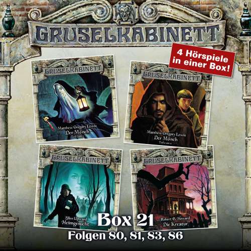 Cover von Gruselkabinett - Box 21 - Folgen 80, 81, 83, 86