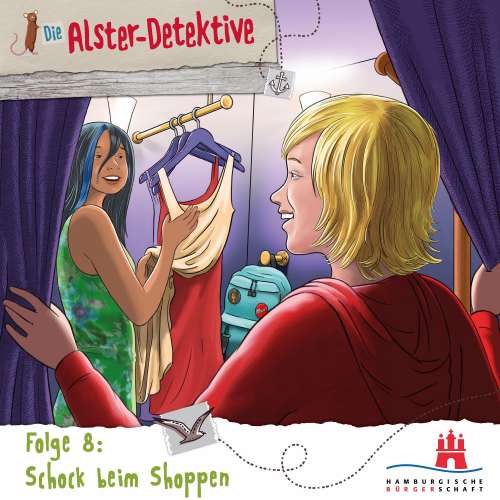 Cover von Die Alster-Detektive - Folge 8 - Schock beim Shoppen