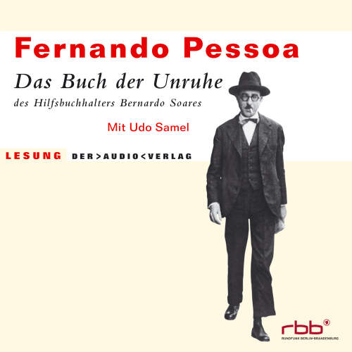 Cover von Fernando Pessoa - Das Buch der Unruhe des Hilfsbuchhalters Bernardo Soares