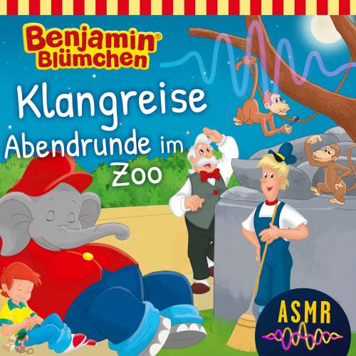 Cover von Benjamin Blümchen -  Folge 1 - Klangreise Abendrunde im Zoo