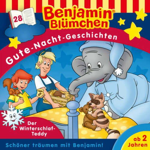 Cover von Benjamin Blümchen - Gute Nacht Geschichten - Folge 28: Der Winterschlaf-Teddy