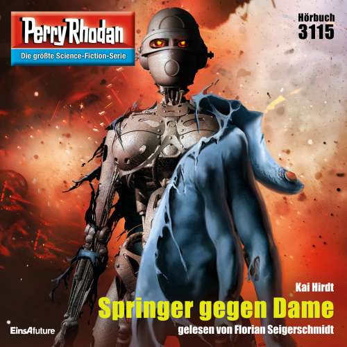 Cover von Kai Hirdt - Perry Rhodan - Erstauflage 3115 - Springer gegen Dame