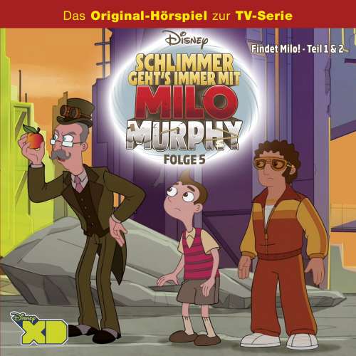 Cover von Milo Murphy Hörspiel - Folge 5 - Findet Milo! Teil 1 & 2