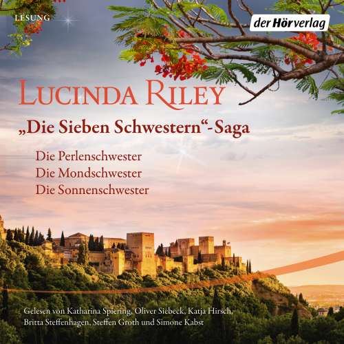 Cover von Lucinda Riley - Die Sieben Schwestern-Saga - Band 4-6 - Die Perlenschwester / Die Mondschwester / Die Sonnenschwester