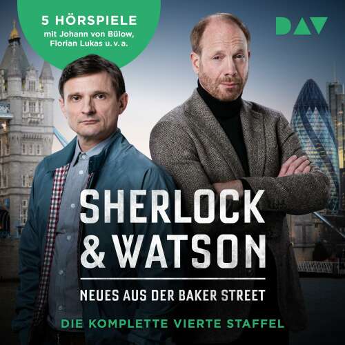 Cover von Sherlock & Watson - Neues aus der Baker Street - Die komplette vierte Staffel: Folgen 16-20