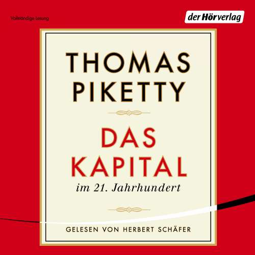 Cover von Thomas Piketty - Das Kapital im 21. Jahrhundert