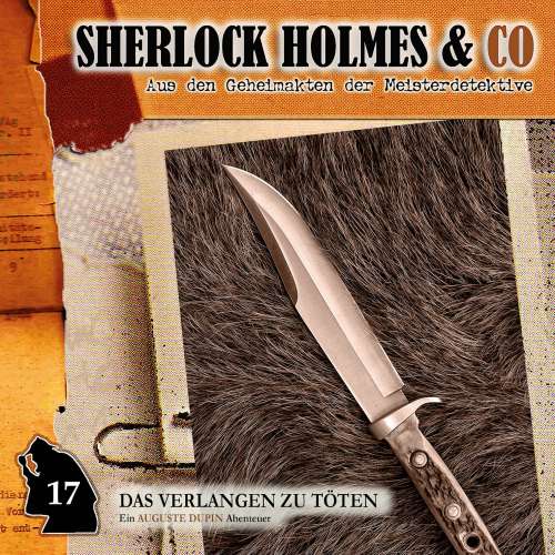 Cover von Edgar Allan Poe - Sherlock Holmes & Co - Folge 17 - Das Verlangen zu töten