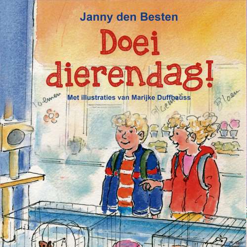 Cover von Janny den Besten - Jens en Jolien - Deel 3 - Doei dierendag!
