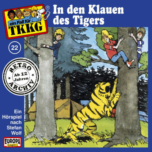 Cover von TKKG Retro-Archiv - 022/In den Klauen des Tigers