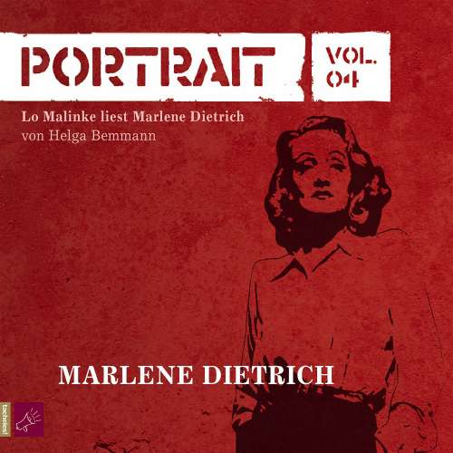 Cover von Helga Bemmann - Portrait: Marlene Dietrich, Vol. 04